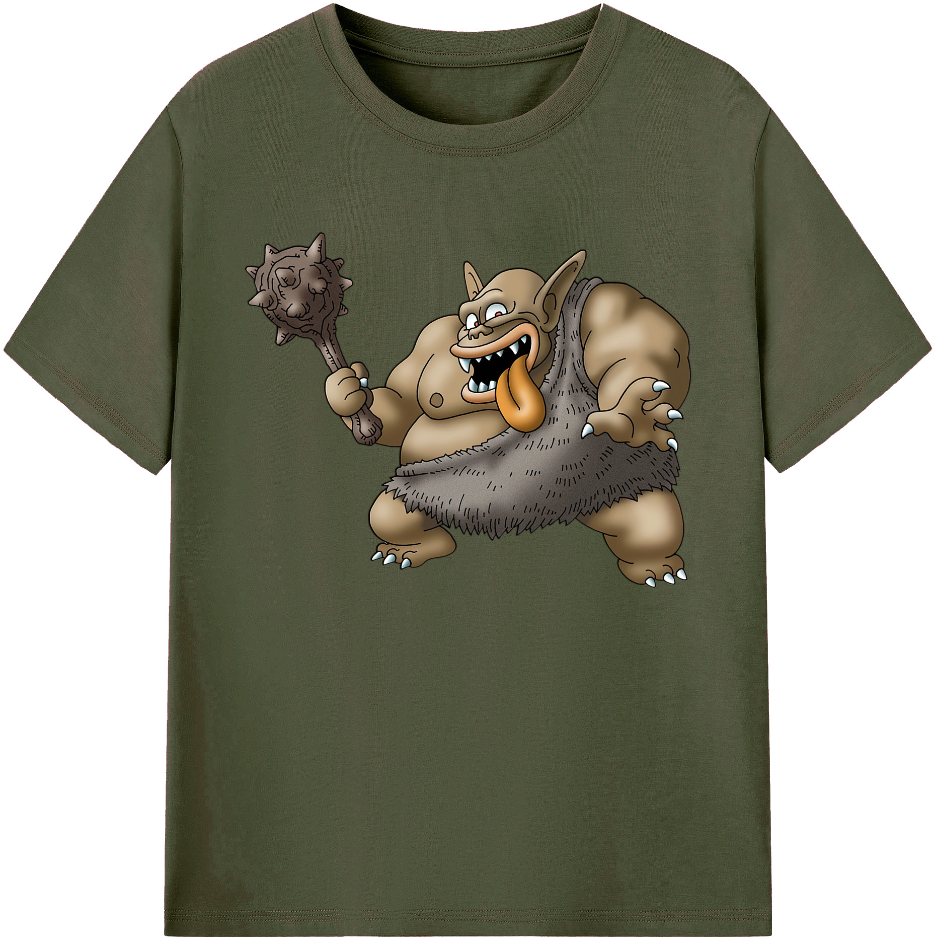 （画像用） ドラゴンクエスト Doragon Kuesuto Dragon Quest 綿100％ メンズ半袖Tシャツ｜肌触りやわらか＆通気性
